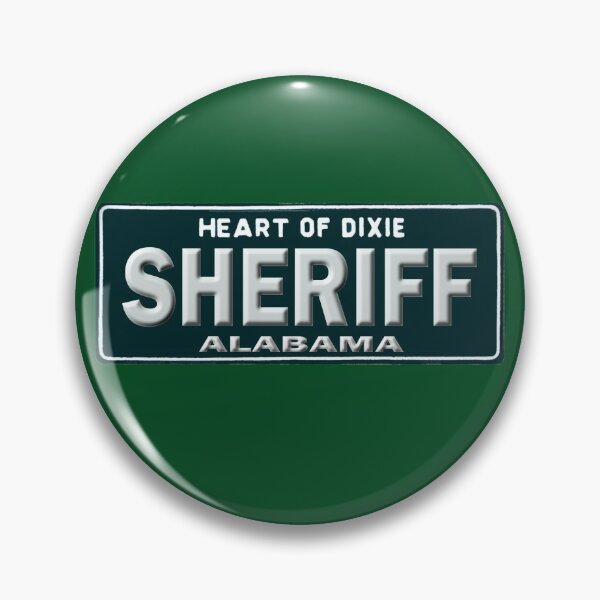 Item preview, Alabama Sheriff License Plate designed and sold by Lawrence Baird.