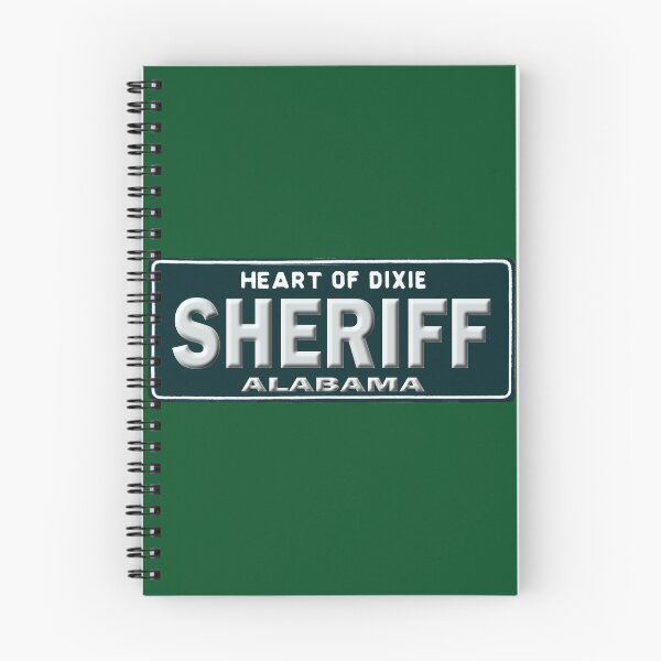 Item preview, Alabama Sheriff License Plate designed and sold by Lawrence Baird.