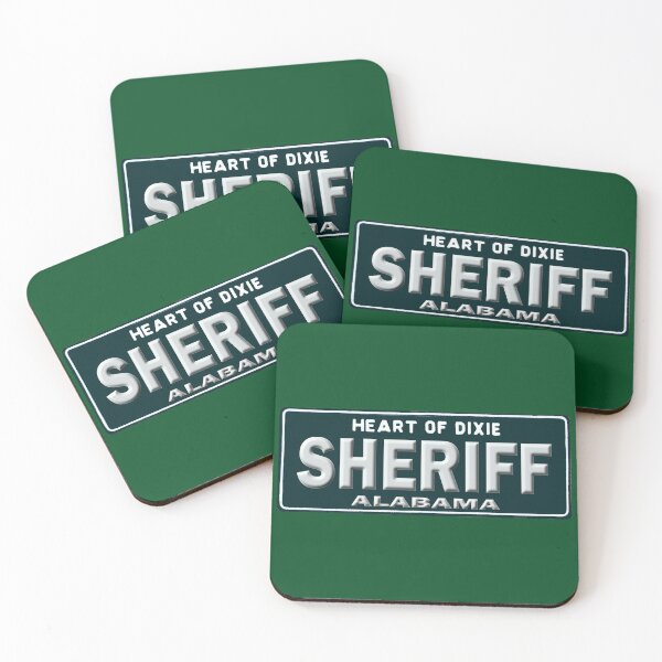 Item preview, Alabama Sheriff License Plate designed and sold by Lawrence Baird.