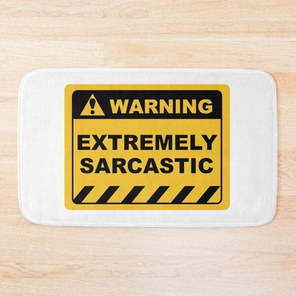 Item preview, Human Warning Sign EXTREMELY SARCASTIC Sayings Sarcasm Humor Quotes designed and sold by ColorMeHappy123.