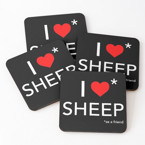 Item preview, I Love Sheep (as a friend) - Ewe Mad Bro designed and sold by JukeLox.