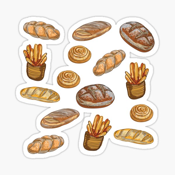 Item preview, Bunch of bread designed and sold by Wildflowerinc.