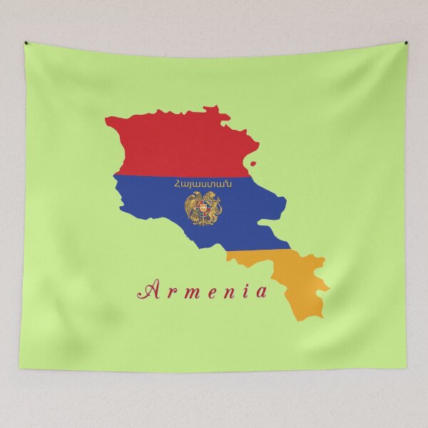 Item preview, Armenian Flag designed and sold by doniainart.
