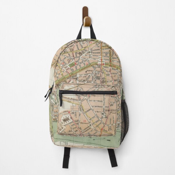 Item preview, Vintage Map of Antwerp Belgium (1877) designed and sold by BravuraMedia.