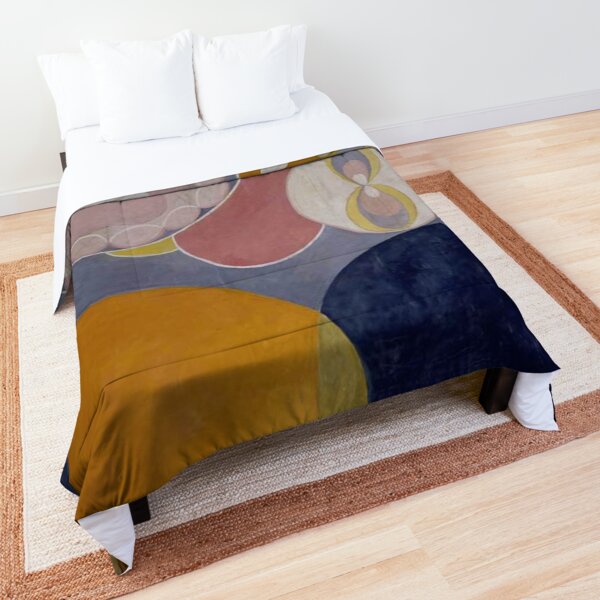 De tio största, n° 2 Barnaaldern (1907) - Hilma af Klint Comforter