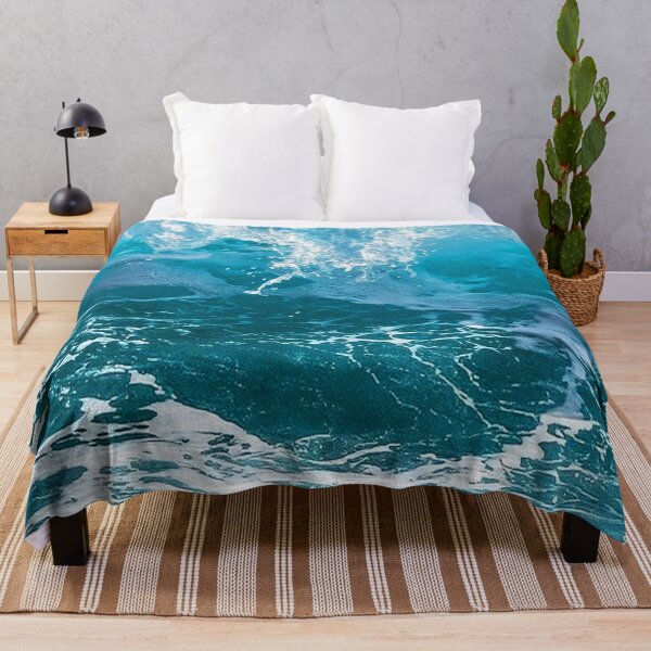 Item preview, Ocean Breaking Wave Surf Water Design designed and sold by luvvvvvit.