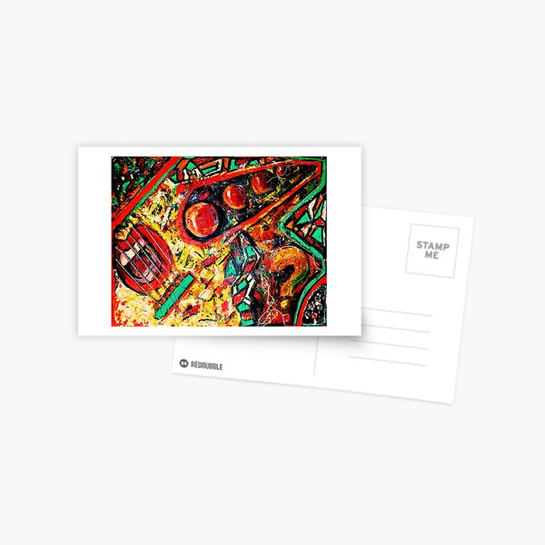 GUITAR MOUTH Postcard