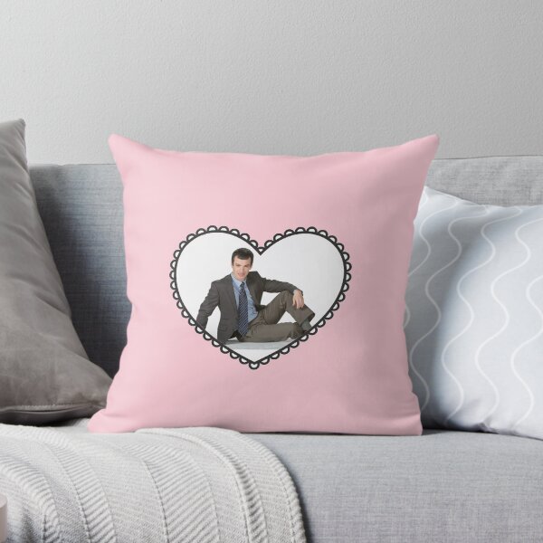 I Heart Nathan Fielder Throw Pillow