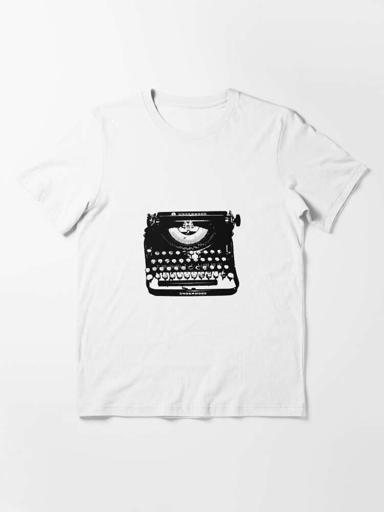 Alternate view of Jack Kerouac Typewriter Essential T-Shirt