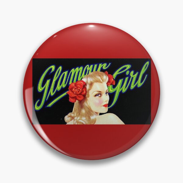 Item preview, Vintage Glamour Girl Label Artwork designed and sold by FuzzyHoney.