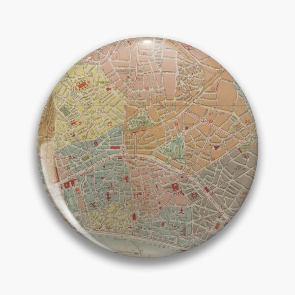 Item preview, Vintage Map of Antwerp Belgium (1893) designed and sold by BravuraMedia.