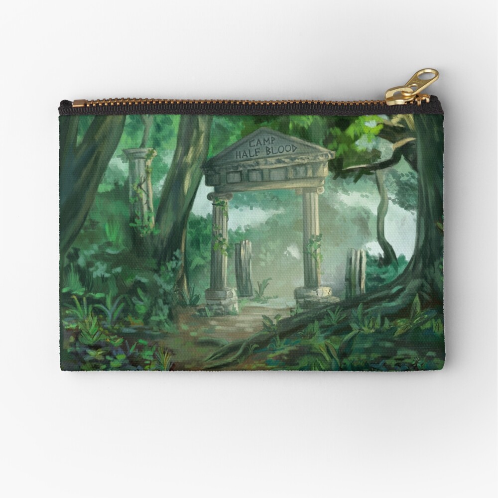 Map of Camp Half Blood Zipper Pouch for Sale by roxxell l