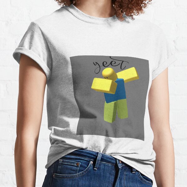 Roblox Character Women S T Shirts Tops Redbubble - womens funny roblox character head video game graphic t