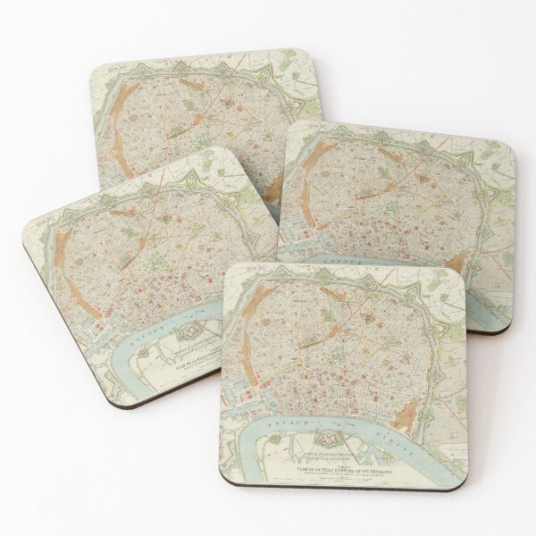 Item preview, Vintage Map of Antwerp Belgium (1897) designed and sold by BravuraMedia.