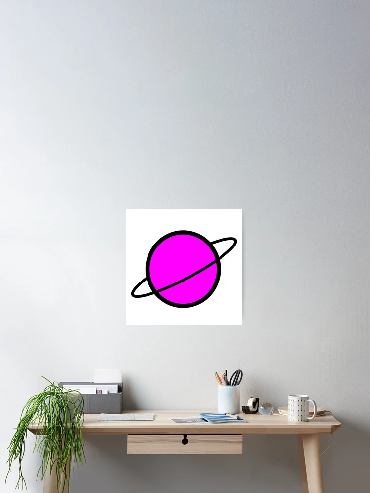 Thumbnail 2 of 3, Poster, Only Ringed Planet  designed and sold by KayLadyBug.