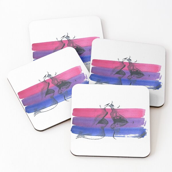 Item preview, Bisexual Pride Flag Art designed and sold by clotomoto.