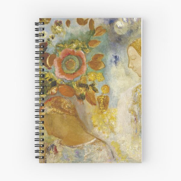 Item preview, Odilon Redon - Two Young Girls Among Flowers designed and sold by vakashop.