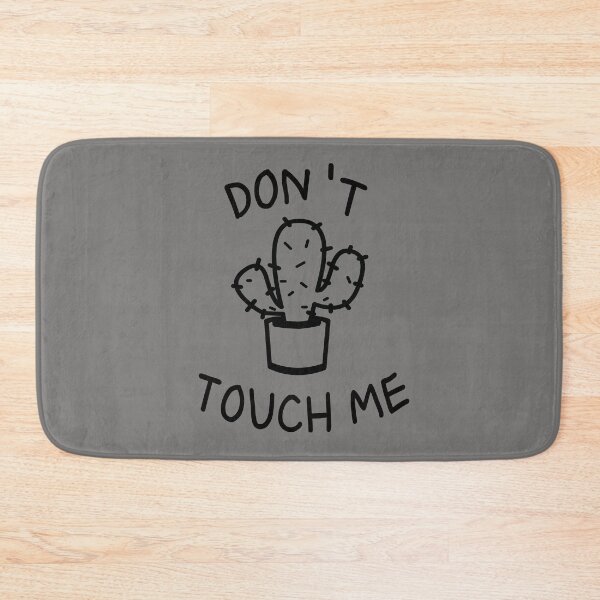 Item preview, DON'T TOUCH ME ever - Best gifts for teens and youth with Antagonist character in crisis designed and sold by BestStuffDepot.