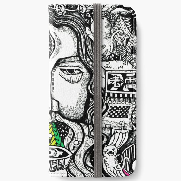 老 雷 开口 iPhone Flip-Case