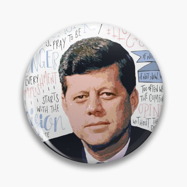 Item preview, John F Kennedy / JFK designed and sold by Naomillustrates.