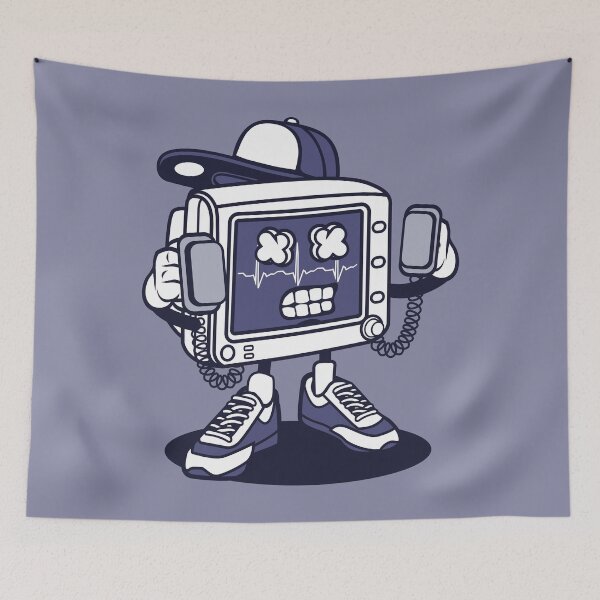 Item preview, Electrocardiograph designed and sold by cartoonbug.