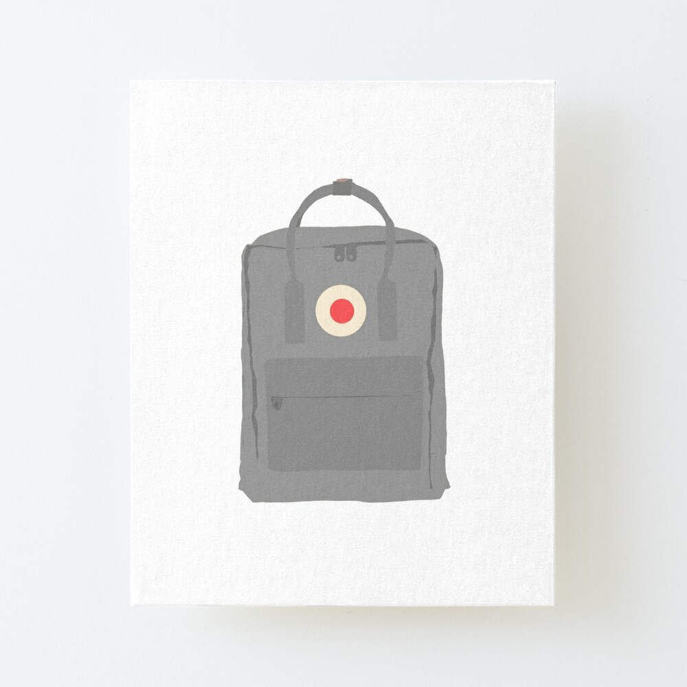 kanken backpack grey