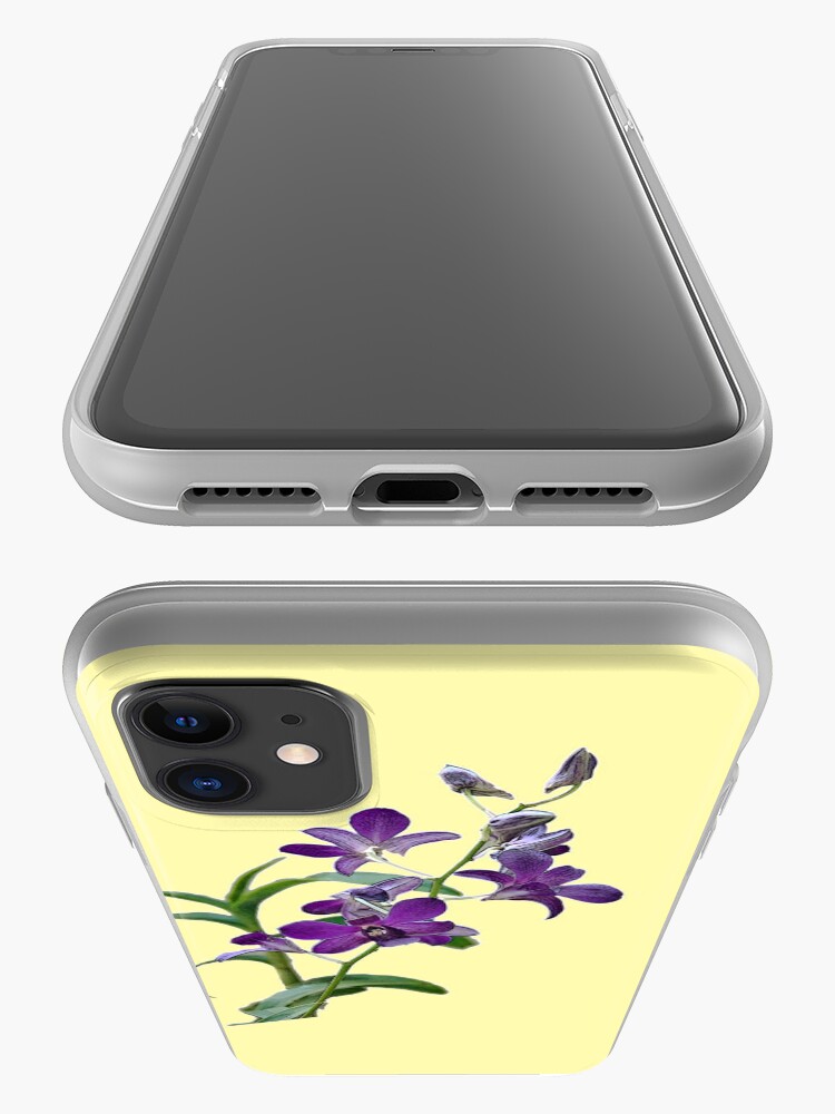 Alternate view of Purple Cymbidium Orchids for iPhone iPhone Case & Cover