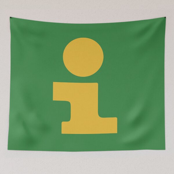 Item preview, Yellow and Green Letter I Initial designed and sold by hughvdl.
