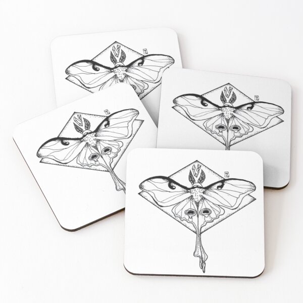 Item preview, Luna Moth - White Variation designed and sold by Devin Thul.
