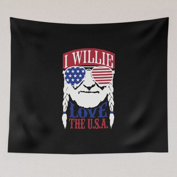 Item preview, I Willie Love The USA, 4th Of July designed and sold by TekknoOutfits.