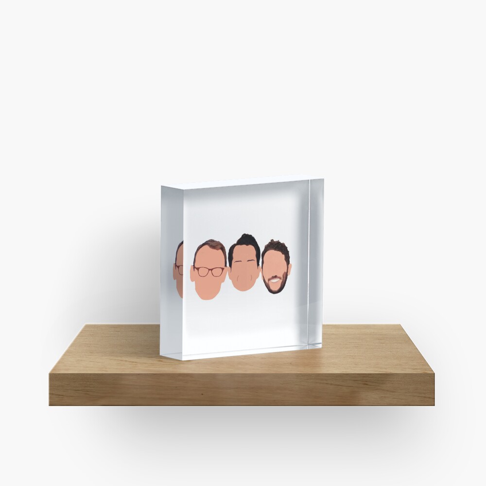 8 Out of 10 Cats Does Countdown Acrylic Block