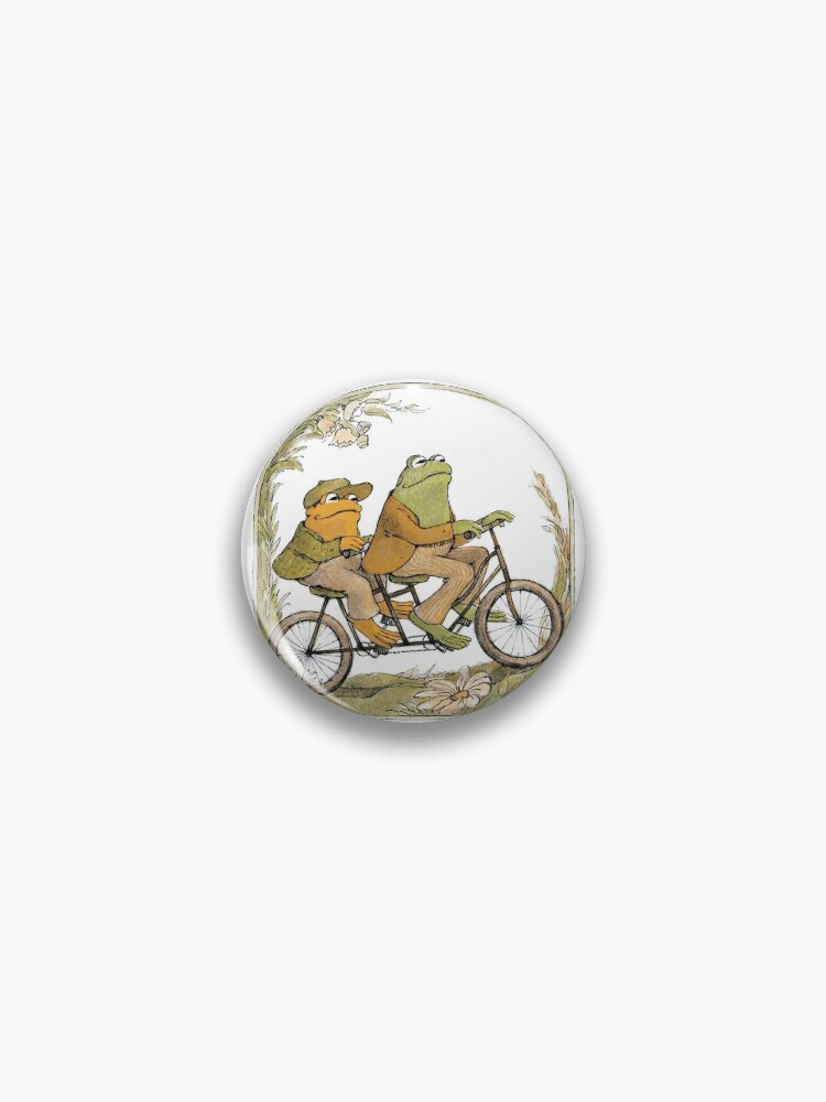 Thumbnail 1 of 3, Pin, Frog and Toad designed and sold by ruthierue.