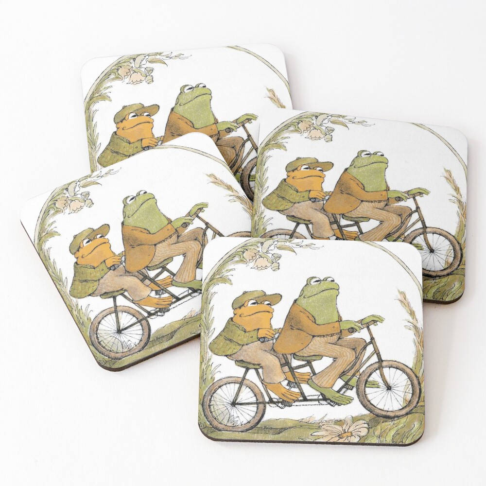 Frog and Toad Coasters (Set of 4)