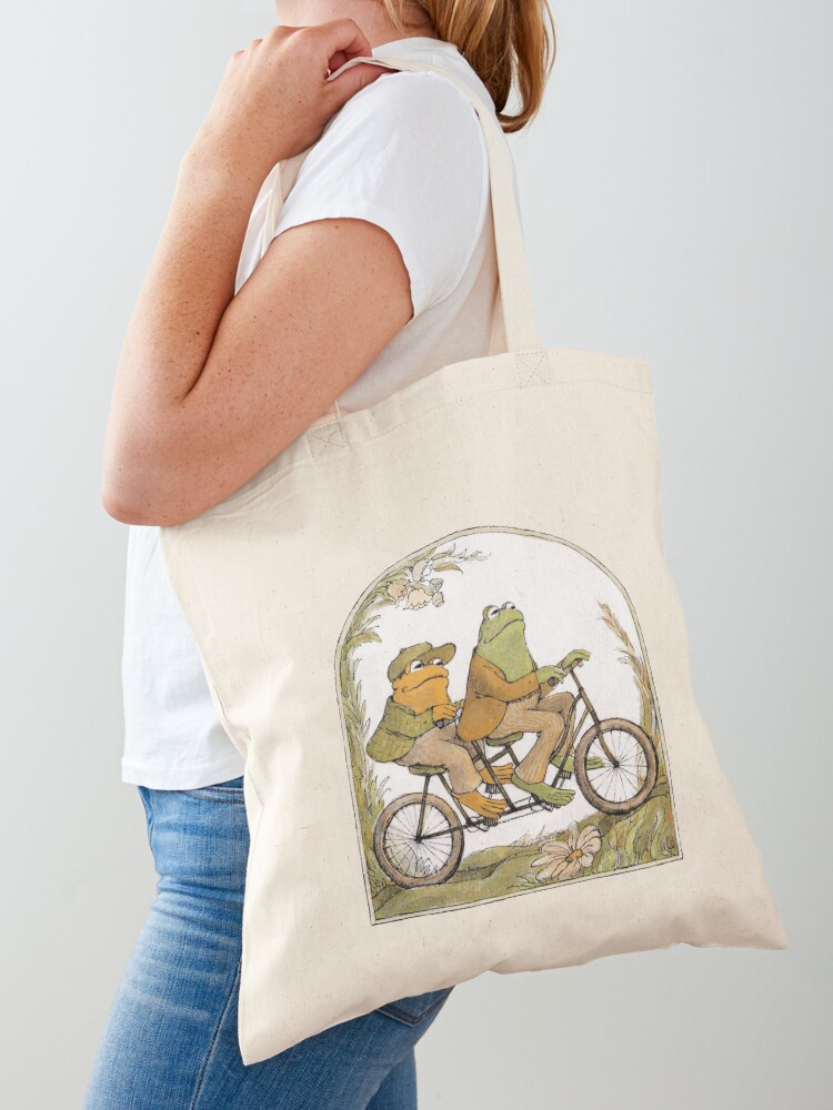 Thumbnail 1 of 5, Tote Bag, Frog and Toad designed and sold by ruthierue.