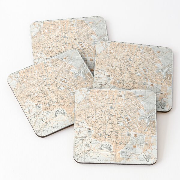 Item preview, Vintage Map of Athens Greece (1890) designed and sold by BravuraMedia.