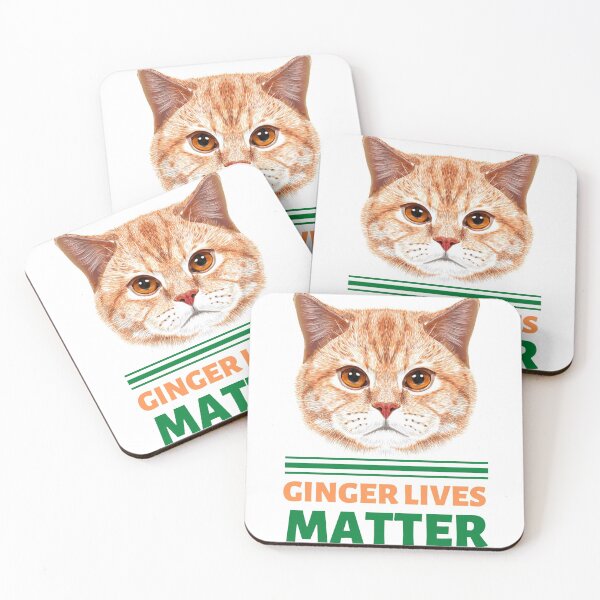 Item preview, GINGER LIVES MATTER cat designed and sold by Amar2507.