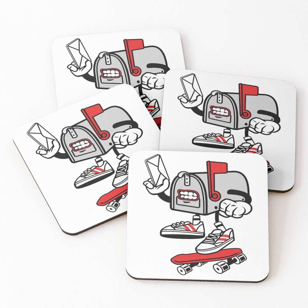 Item preview, Coasters (Set of 4) designed and sold by cartoonbug.