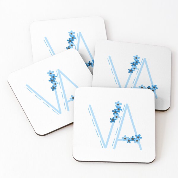 Item preview, VA floral letters designed and sold by salliesimp.