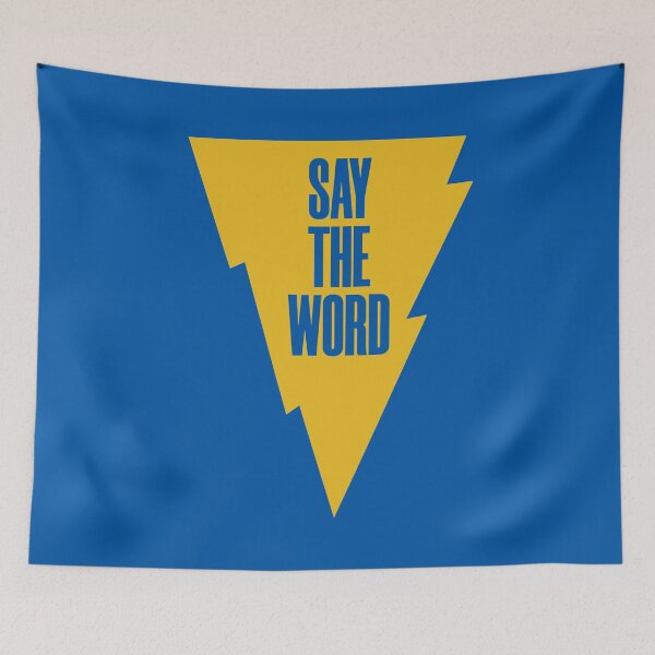 Item preview, Say The Word... Captain Marvel Jr.  designed and sold by 90sOE.