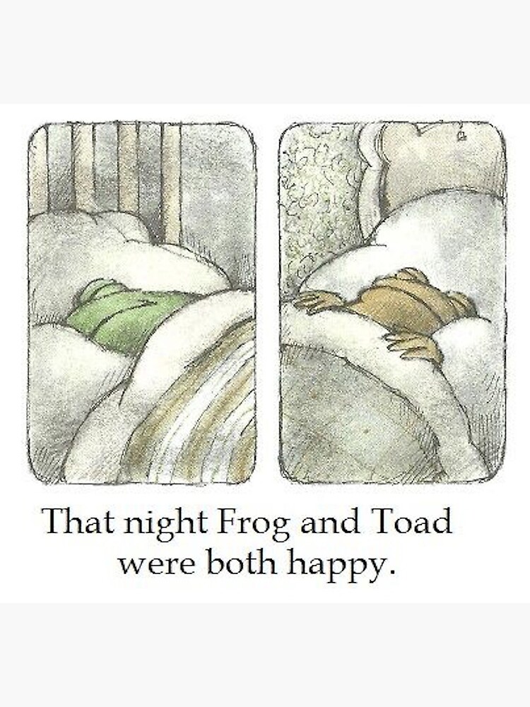That Night Frog and Toad Were Both Happy by ruthierue
