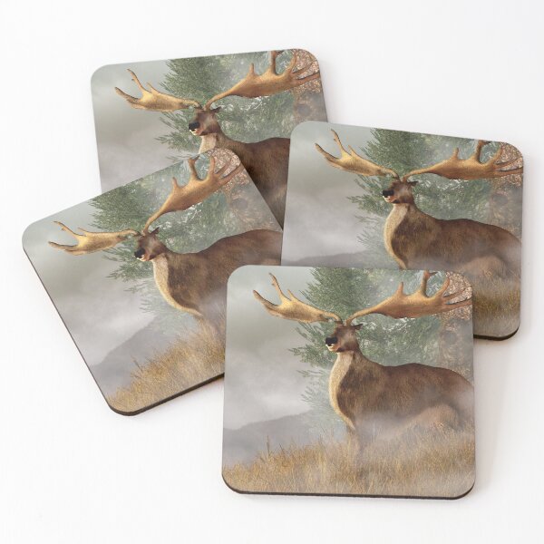 Item preview, Irish Elk On a Hillside designed and sold by Daniel Eskridge.