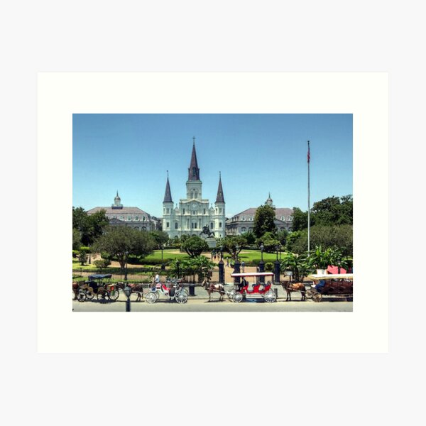 Item preview, New Orleans St. Louis Cathedral Louisiana Artwork designed and sold by Oldetimemercan.