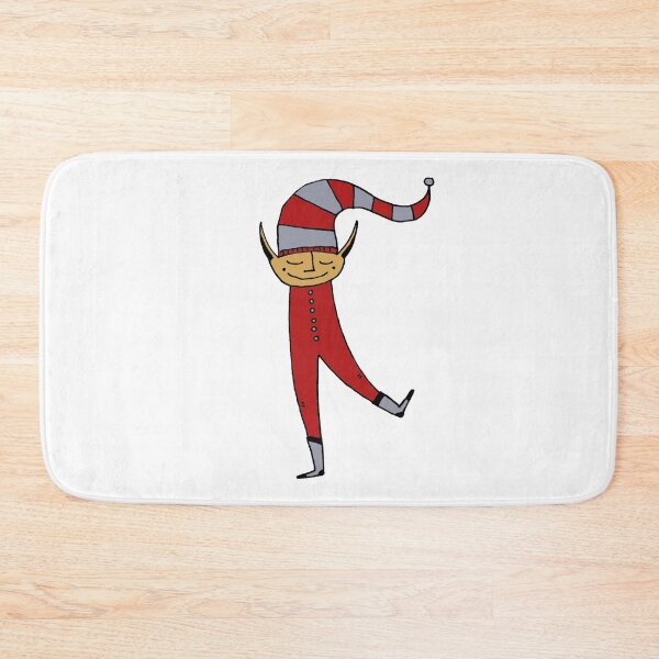 Item preview, Pajama Elf in Red designed and sold by cosmicmouse.