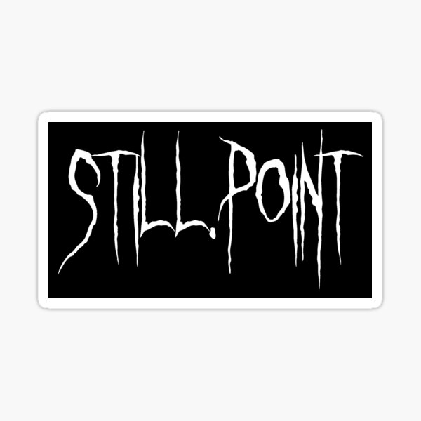 Still.Point Style 4 Sticker