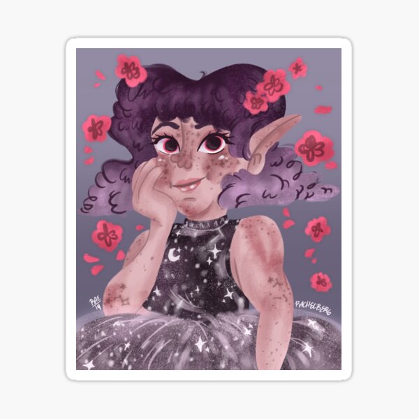 Star Elf Sticker