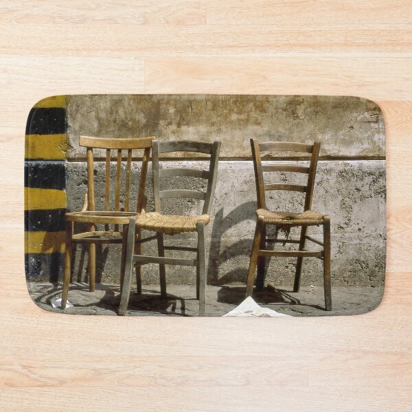 Item preview, Three chairs and newspaper designed and sold by Giuseppe Cocco.