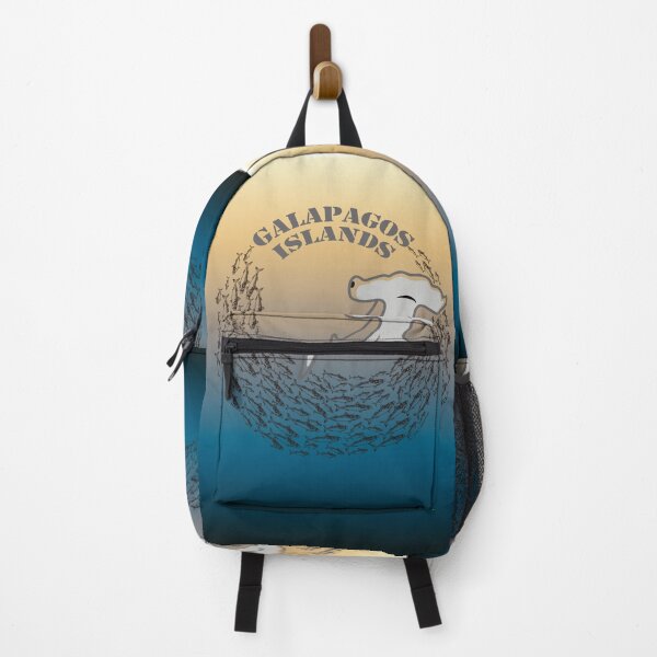 Item preview, Galápagos Ecuador Hammerhead Shark and fish designed and sold by leeloolook.