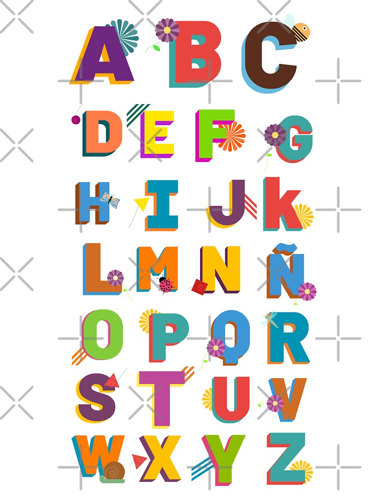 Alphabet W N Kids T Shirt By Jinnadesign Redbubble