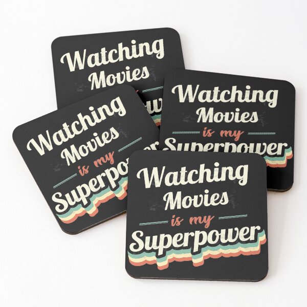 Item preview, Watching Movies is my Superpower  designed and sold by Custom365.