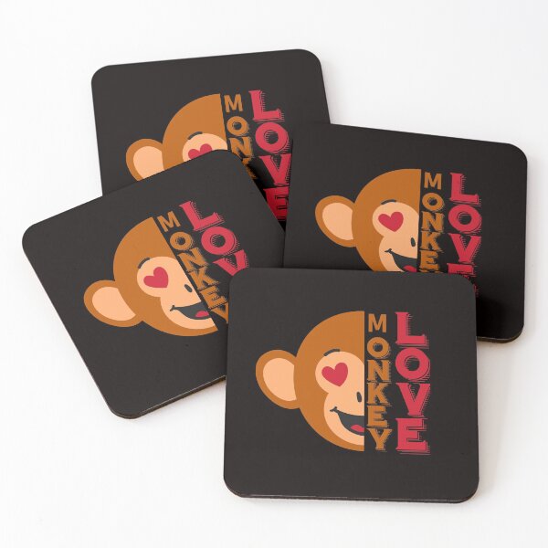 Item preview, Monkey love animal jungle designed and sold by Imutobi.